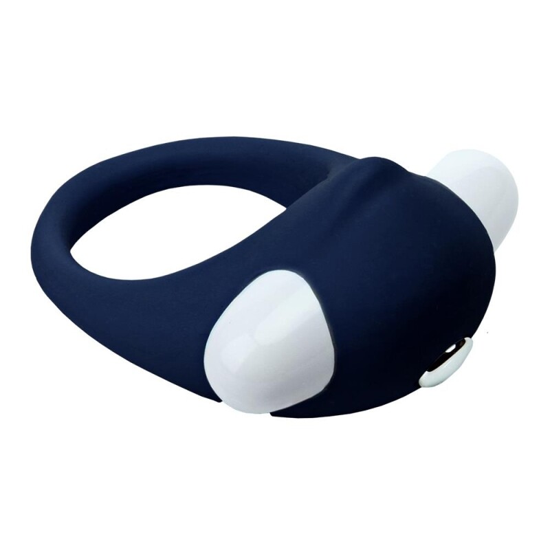 Ерекційне віброкільце Dream Toys Essentials Stimu еластичне, синє, 2.7 см