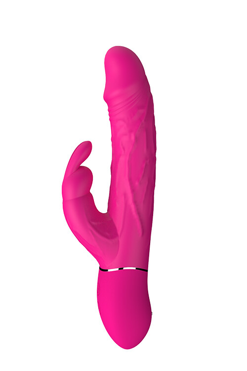 Вібратор-кролик Dream Toys реалістичний, рожевий