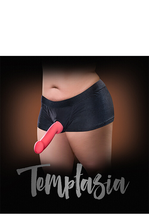 Труси для страпона Temptasia чорні, розмір 2XL - Зображення 3