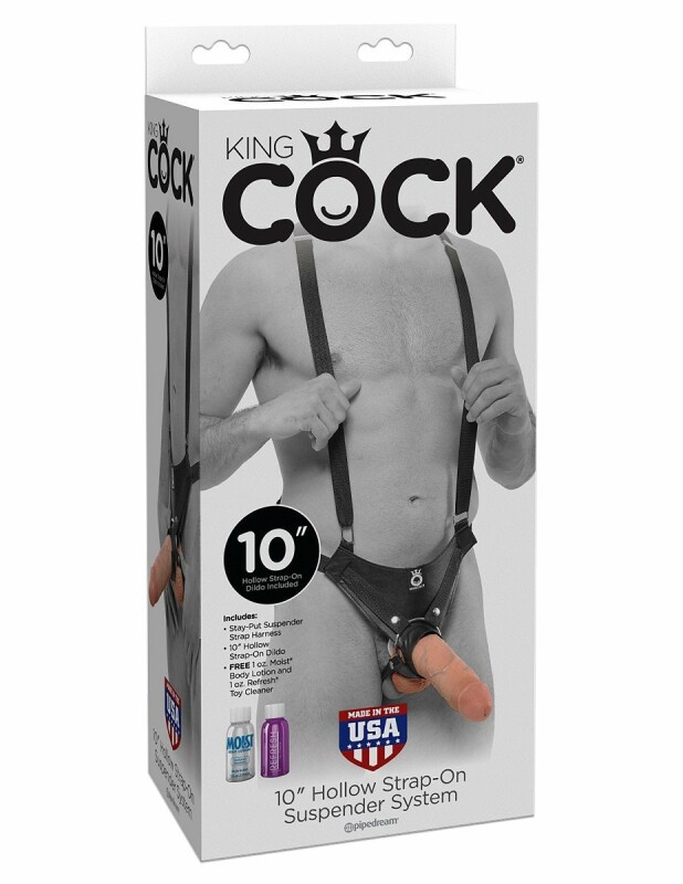 Фаллопротез реалістичний Pipedream King Cock великий, бежевий, 27 х 5 см