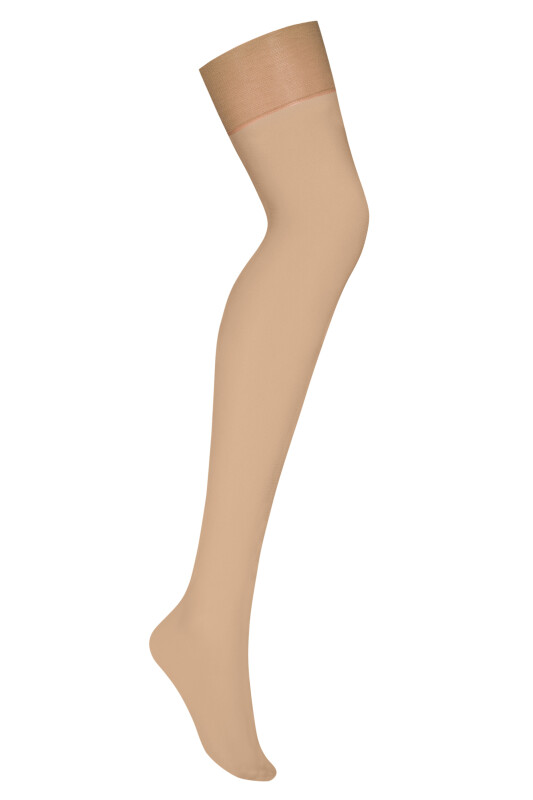 Панчохи тілесні з щільними гумками, розмір L / XL - Изображение 6
