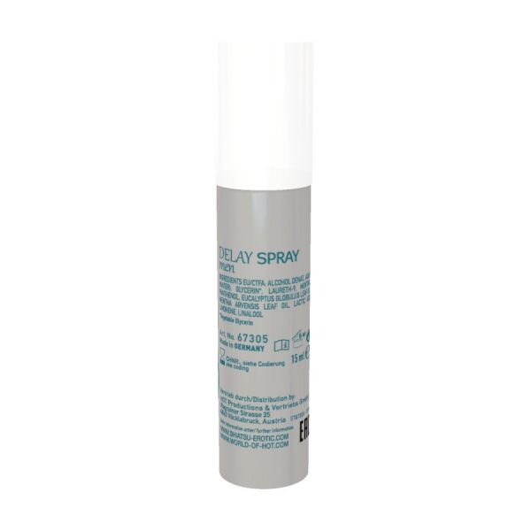 Спрей пролонгатор HOT SHIATSU Delay Spray для чоловіків, 15 мл - Зображення 2
