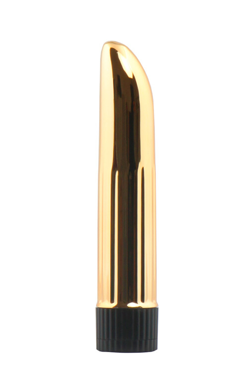 Вібратор для клітора Dream Toys Classic Lady Finger золотий, 12 х 2.5 см