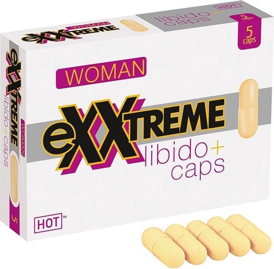 Капсули для жінок HOT eXXtreme для підвищення лібідо, 5 шт