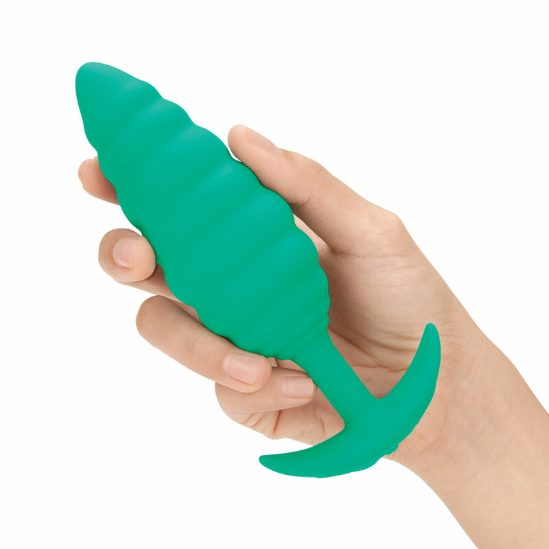 Анальна пробка B-VIBE з вібрацією, Зелена - Изображение 1