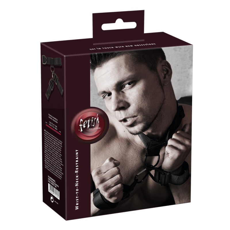 Нашийник і наручники чоловічі Fetish Collar and Handcuffs - Изображение 2