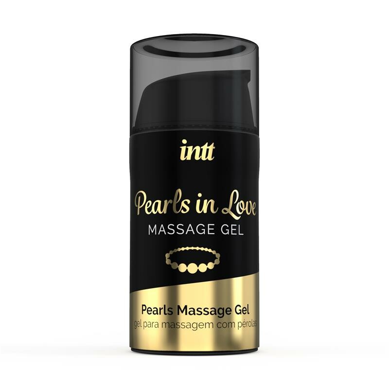 Набір для інтимного масажу Intt Pearls in Love, 15 мл, з гелем та намистом - Изображение 2