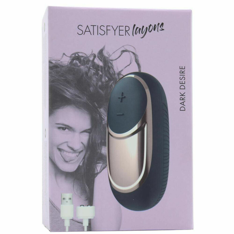 Міні-вібратор Satisfyer Dark Desire чорний, 9.6 х 5 см - Зображення 4