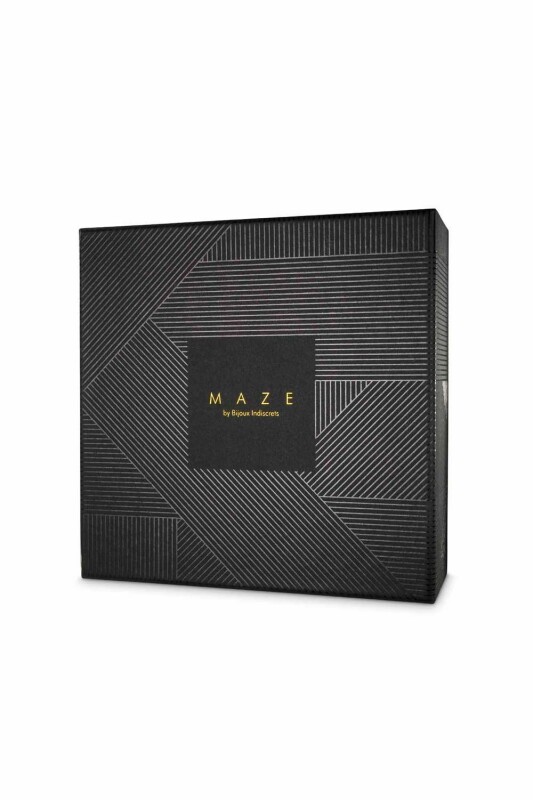 Широкий пояс з наручниками MAZE Bijoux Indiscrets, з веганської шкіри, чорний - Изображение 8