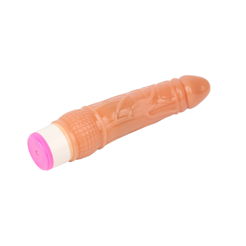 Вібратор реалістичний Chisa Wild Penetrator, на батарейках, бежевий, 20.5 х 4.2 см - Зображення 5