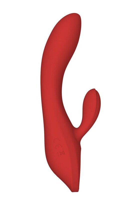 Вібратор-кролик Dream Toys Sofia червоний, 20.8 х 3.5 см - Зображення 2