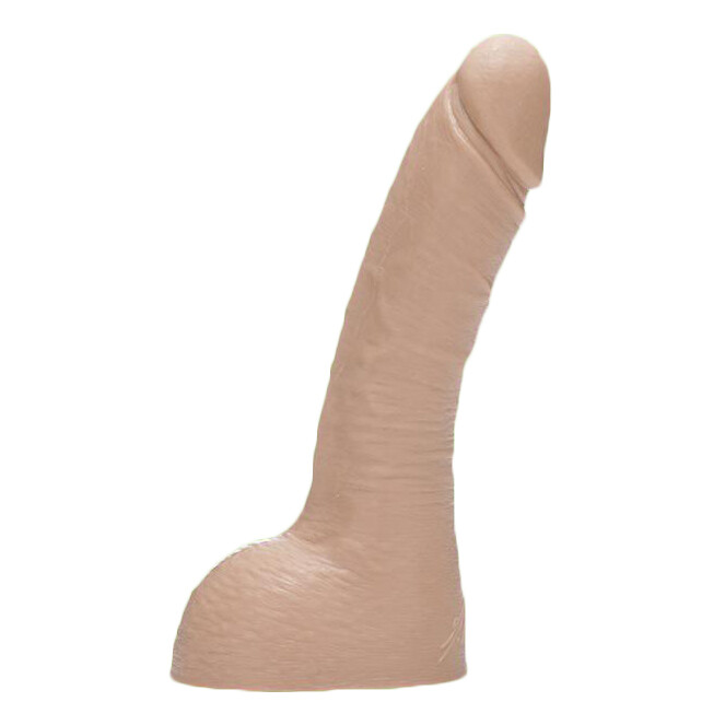 Фалоімітатор реалістик з мошонкою FleshLight Mick Blue, бежевий, 21 х 4.7 см - Зображення 1