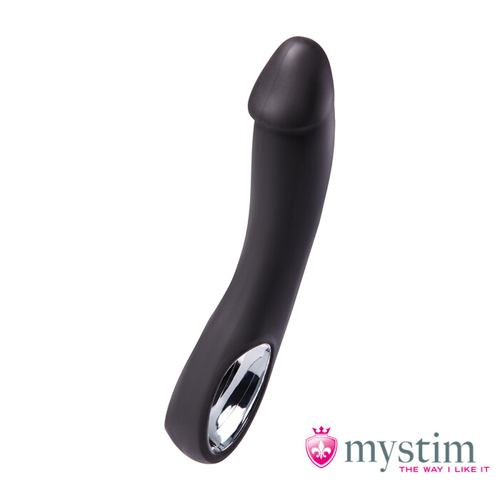 Фалоімітатор-електростимулятор Mystim, чорний, 27 х 4.5 см