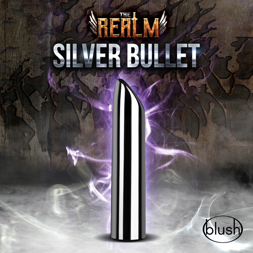 Вібропуля the Realm Rechargeable Bullet Silver, 10 х 2 см - Зображення 4