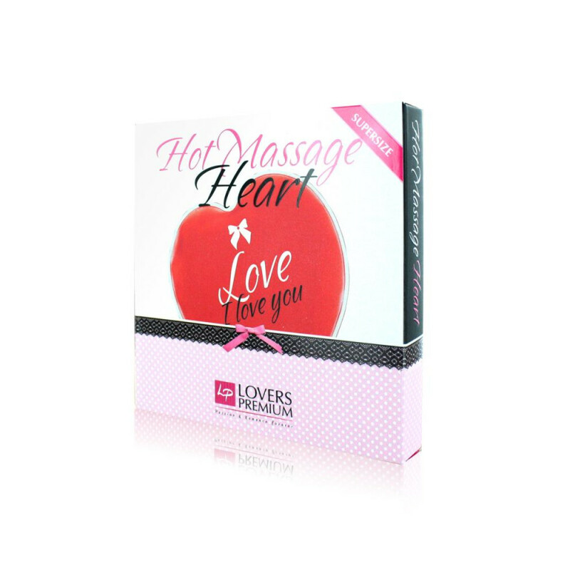Гаряче серце для масажу Loverspremium Hot Massage Heart XL LOVE - Зображення 1