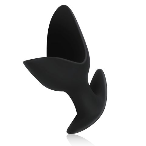 Анальна пробка-розширювач BUTTR Hook Anchor силіконова, чорна, 11 х 9.8 см - Изображение 4