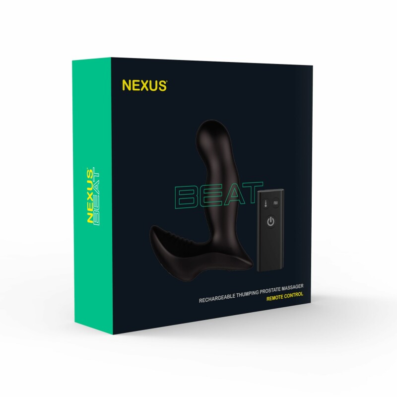 Масажер простати Nexus з пульсуючою перлиною, чорний, 13.3 х 4 см - Зображення 5