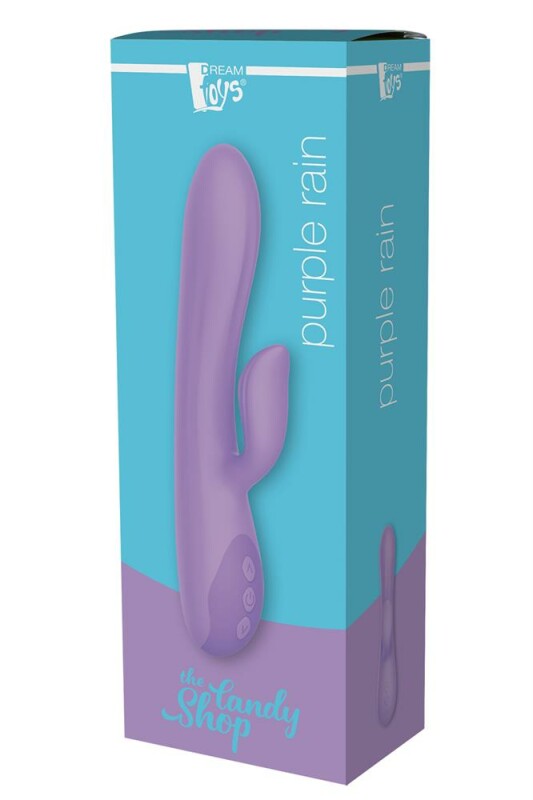 Вібратор-кролик Dream Toys Essentials фіолетовий, 22.8 х 4.4 см - Зображення 1