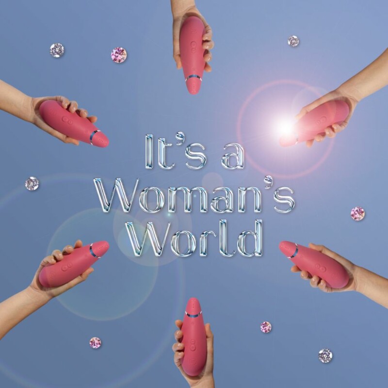 Womanizer Premium 2 безконтактний кліторальний стимулятор (Вуманайзер Преміум 2), бордо - Зображення 1