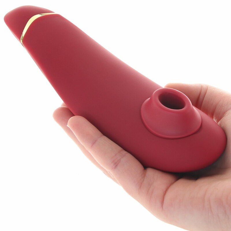 Womanizer Premium 2 безконтактний кліторальний стимулятор (Вуманайзер Преміум 2), бордо - Зображення 7