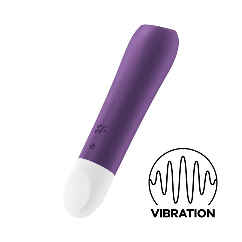 Віброкуля Satisfyer Ultra Power Bullet 2 фіолетова, 10.5 х 2.4 см