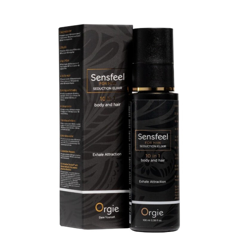 Лосьйон для чоловіків з феромонами Orgie Sensfeel для тіла та волосся, 100 мл - Зображення 1