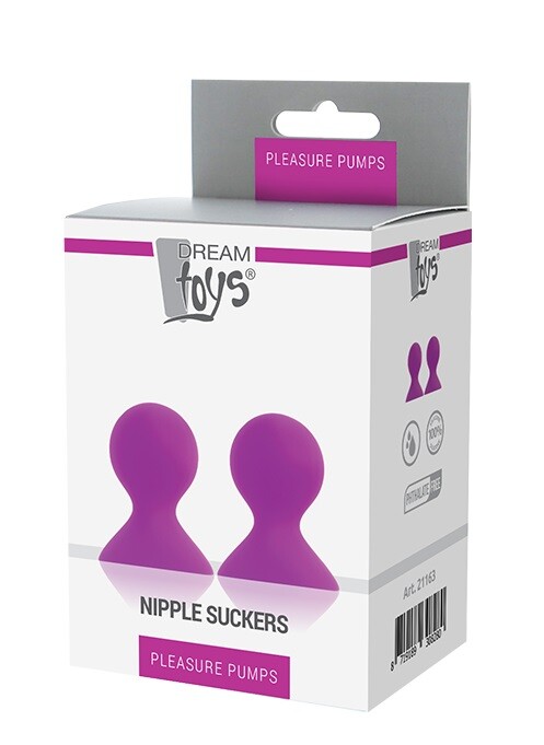 Вакуумні помпи для сосків Dream Toys рожеві, 7 х 5.3 см - Зображення 1