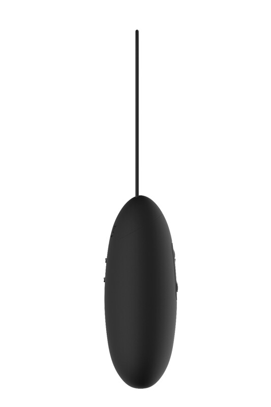 Віброяйце Dream Toys Elize Elite з пультом, чорне, 8 х 3 см - Изображение 4