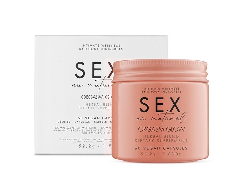 Капсули для підвищення лібідо у жінок Orgasm Glow Sex au Naturel від Bijoux Indiscrets
