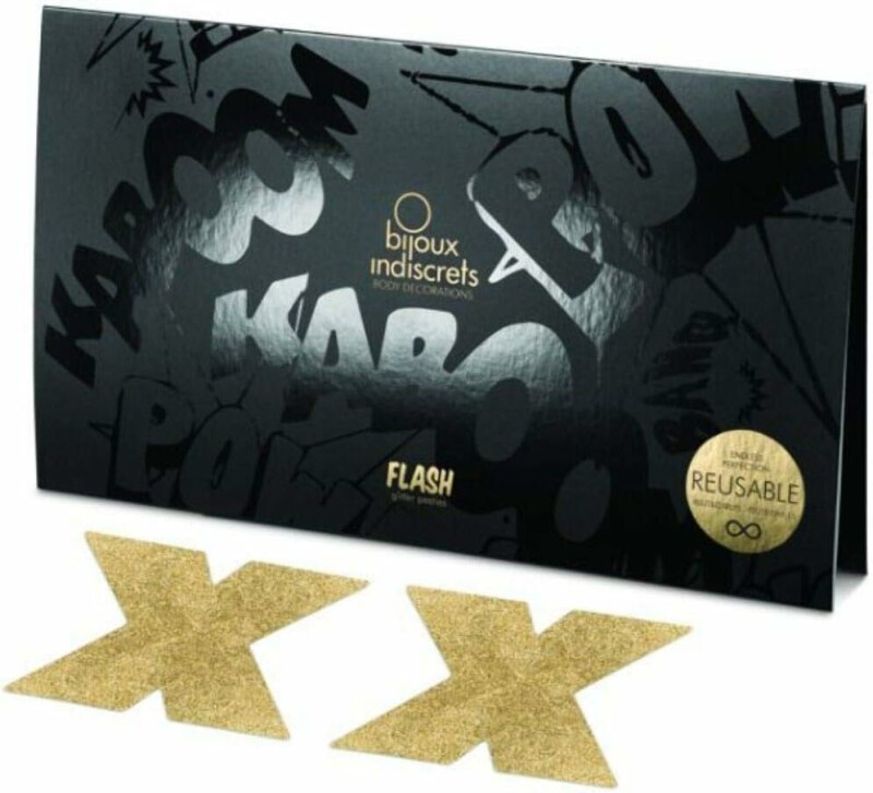 Пестиси у вигляді хрестів Bijoux Indiscrets, золоті