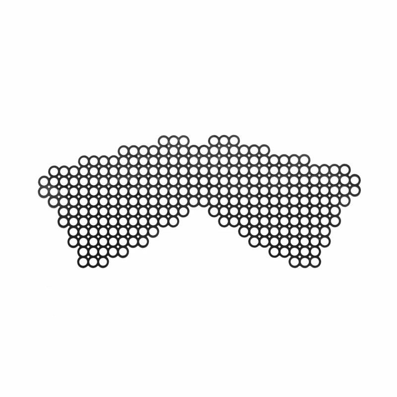 Самоклеюча вінілова маска Erika Bijoux Indiscrets, чорна, One Size - Зображення 2