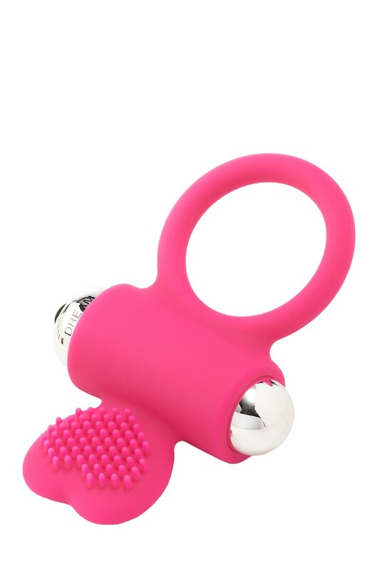 Ерекційне кільце з вібрацією Dream Toys FLIRTS COCKRING PINK - Изображение 4