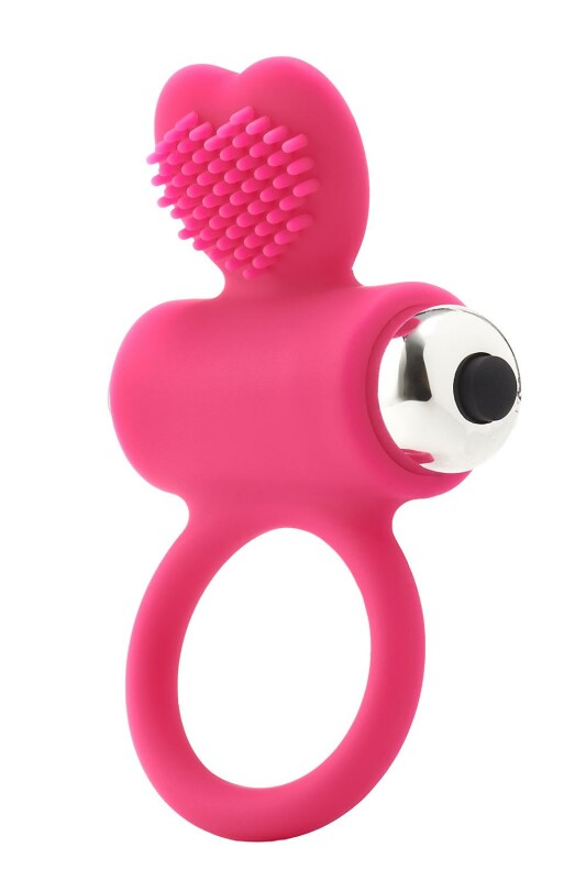 Ерекційне кільце з вібрацією Dream Toys FLIRTS COCKRING PINK - Изображение 1