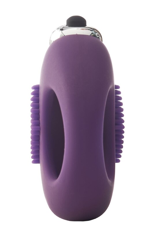 Ерекційне кільце з вібрацією Dream Toys FLIRTS COCKRING PURPLE - Изображение 1