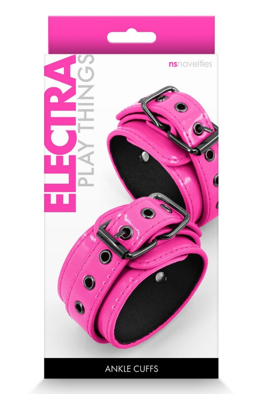 Поножі NS Novelties Electra Ankle Cuffs рожеві - Изображение 1