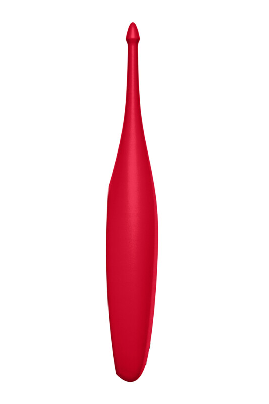 Вібратор Satisfyer Twirling Fun для точкової стимуляції ерогенних зон, червоний, 17.5 х 2.5 см - Изображение 4