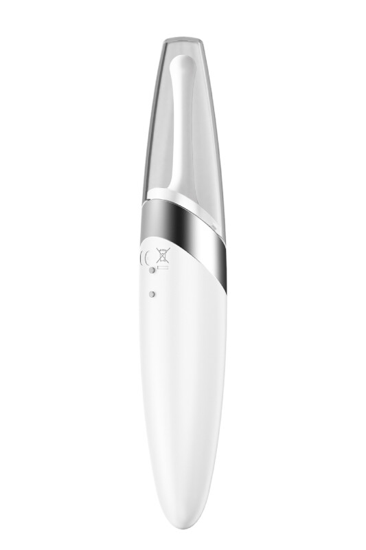 Вібратор для точкової стимуляції Satisfyer Twirling Joy з ковпачком, білий, 16.5 х 0.8 см - Изображение 4