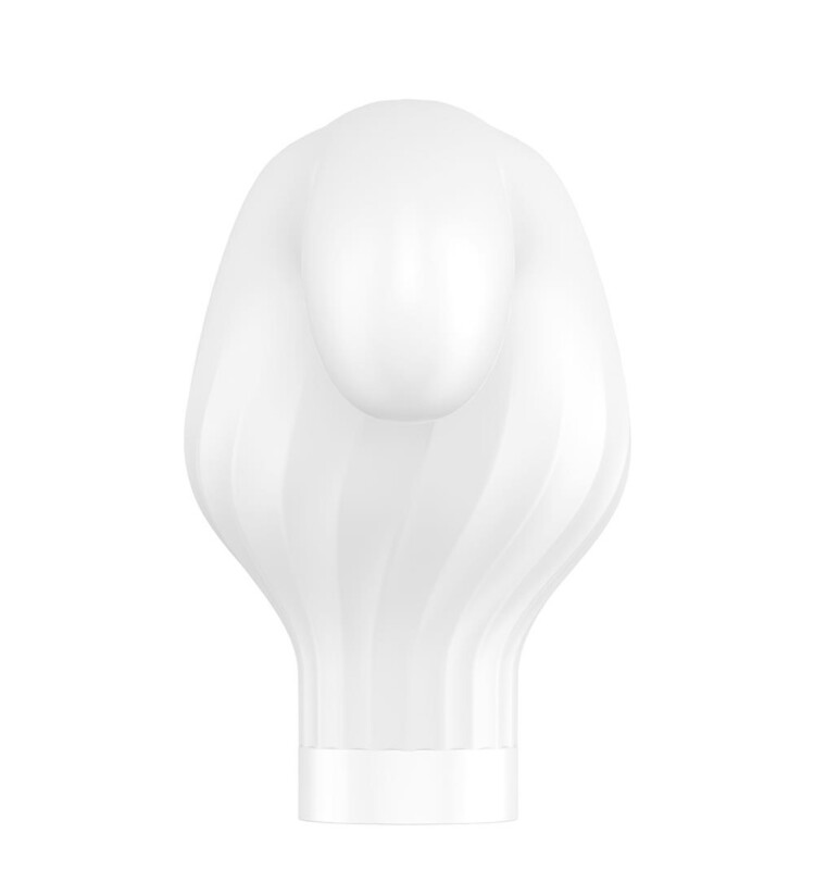 Вібратор-мікрофон Satisfyer Double Wand-er з додатком, білий, 27 х 5.5 см - Зображення 4