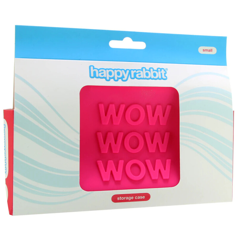 Кейс для зберігання секс-іграшок WOW Happy Rabbit, силікон - Изображение 5