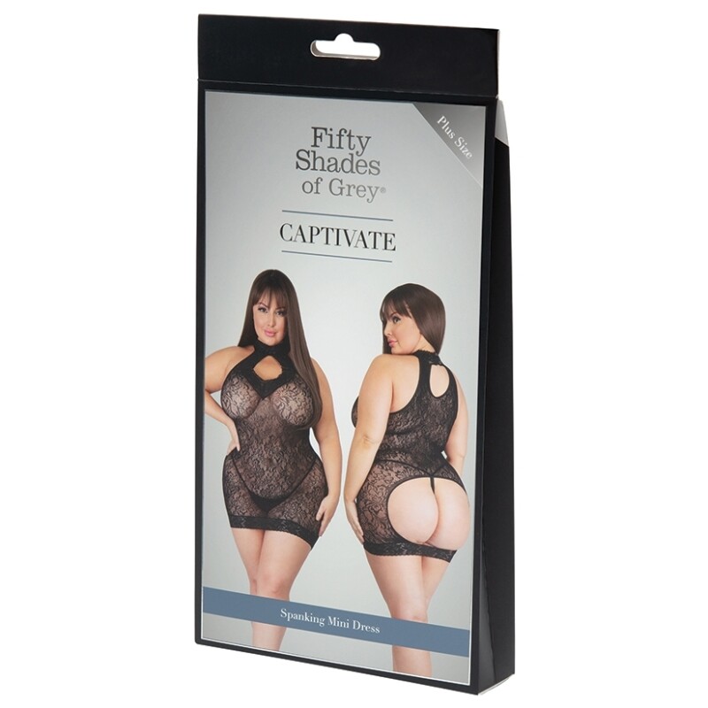 Сексуальна міні-сукня Fifty Shades of Grey Plus Size мереживна, L/XL (EU: 46-52) - Изображение 2