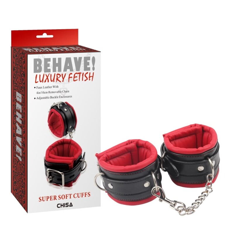 Пані з м'якою підкладкою Chisa Behave, чорно-червоні