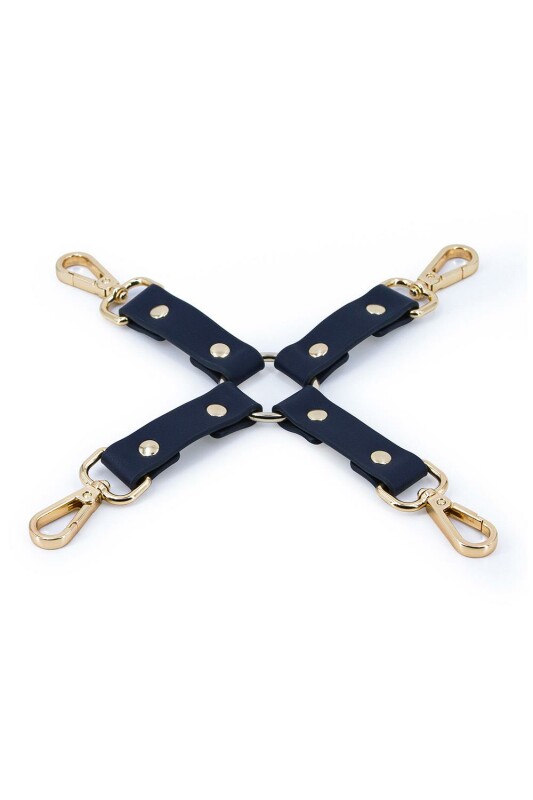 Хрестовина для фіксації Bondage Couture синя, 23.3 х 3.8 х 0.2 см