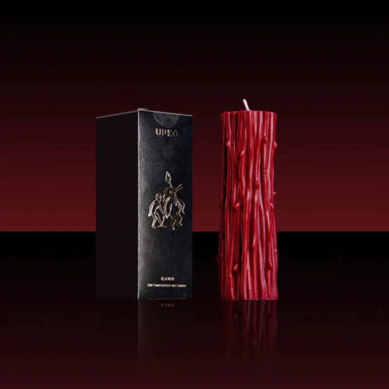 Свічка низькотемпературна UPKO Burning Thorn, червона, 158 г - Зображення 1