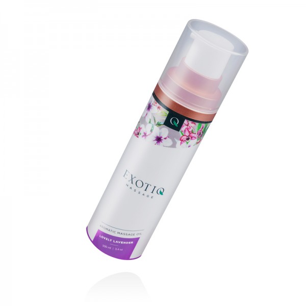Масажна олія Exotiq Massage Lovely Lavender з ароматом Лаванди, 100 мл - Изображение 2