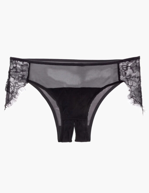 Вібратор в трусики Hookup Panties Remote Princess, XL-XXL, зі знімною віброкулею, чорного кольору - Изображение 1