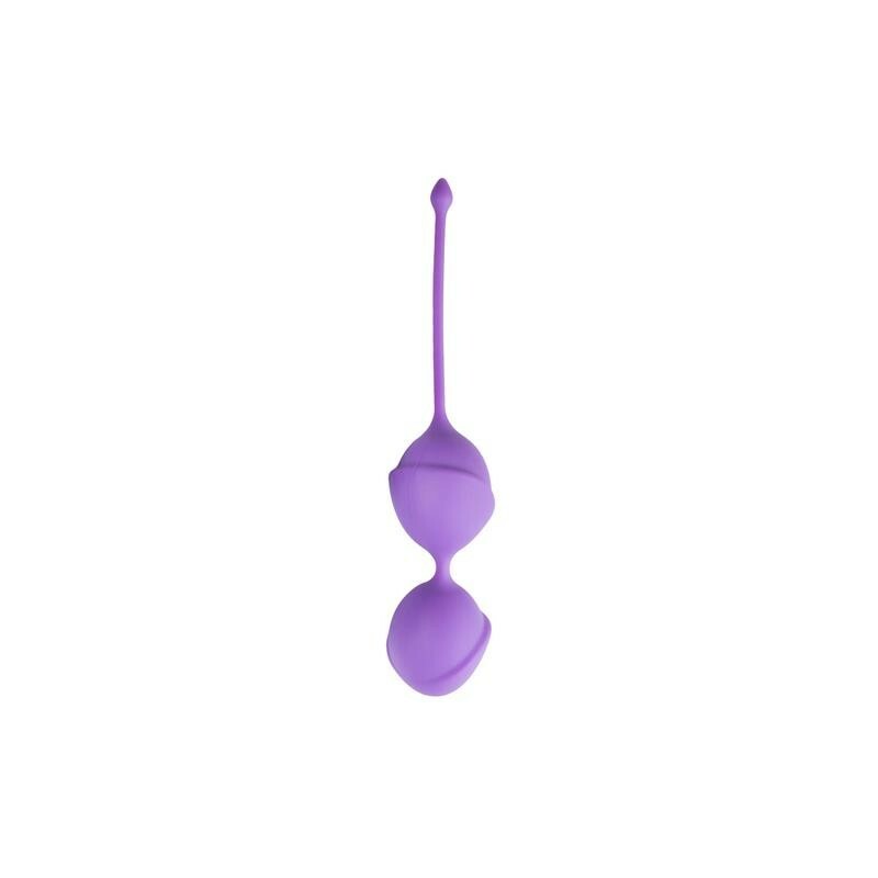 Вагінальні кульки подвійні Vagina Balls для вправ Кегеля, фіолетові