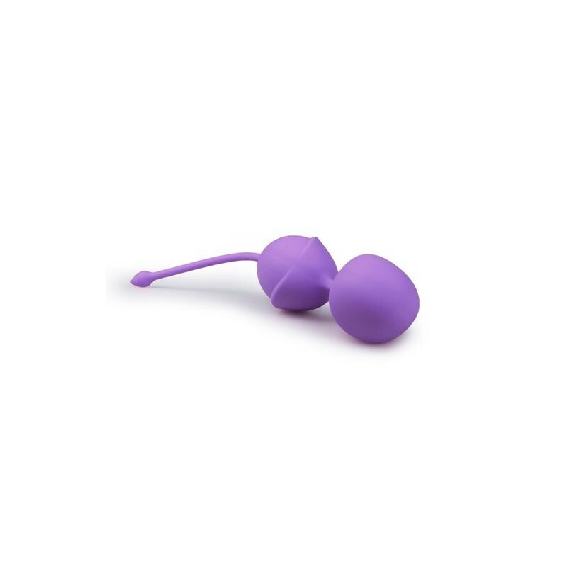 Вагінальні кульки подвійні Vagina Balls для вправ Кегеля, фіолетові - Изображение 1