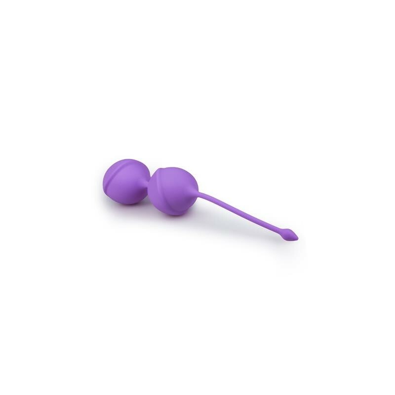 Вагінальні кульки подвійні Vagina Balls для вправ Кегеля, фіолетові - Изображение 2