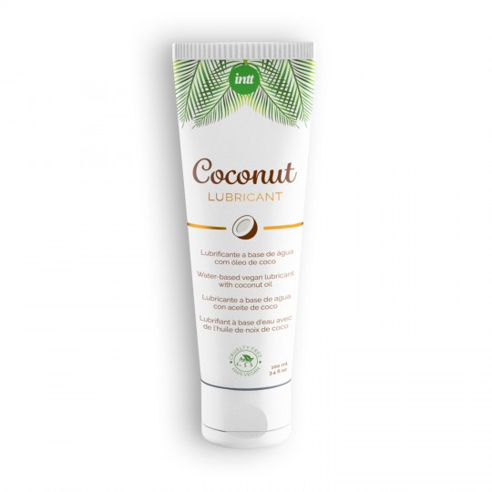 Лубрикант Intt Coconut (Vegan), 100 мл, на водній основі, з ароматом кокосу - Изображение 4