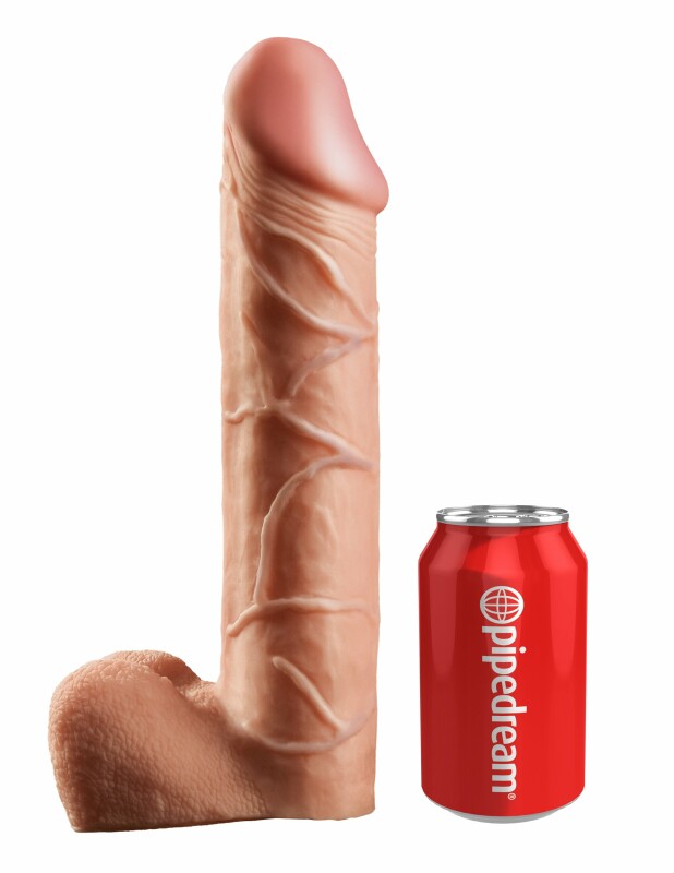 Фалопротез великий Pipedream King Cock, 30 см х 5.8 см, страпон порожнистий, реалістичний - Изображение 3